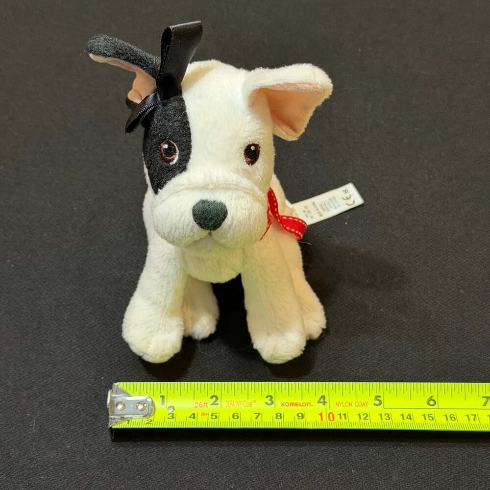 American Girl Bon Bon French Bulldog Plush Dog with Leash 2014 - Picture 10 of 12